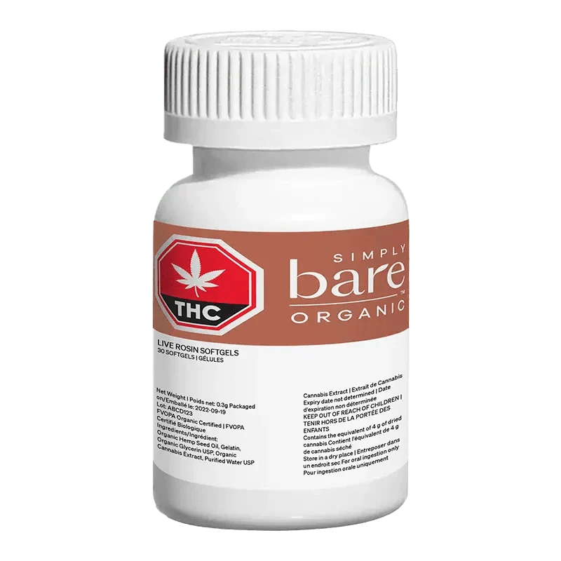 Organic Live Rosin Softgels - Image 3