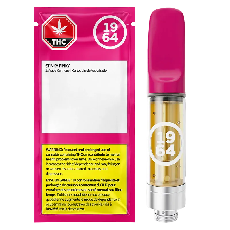 Stinky Pinky FSE Cured Resin Vape Cartridge