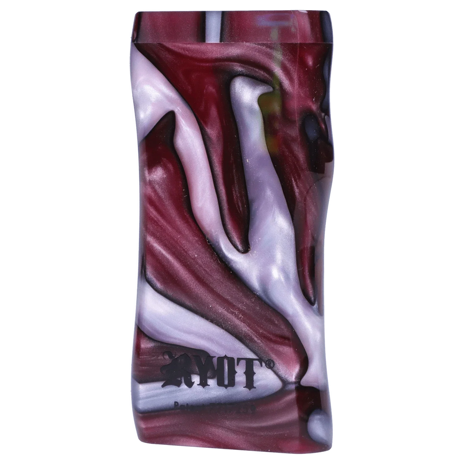 RYOT Large 3 in. Acrylic Magnetic Dugout in Purple with Matching Bat - Image 3