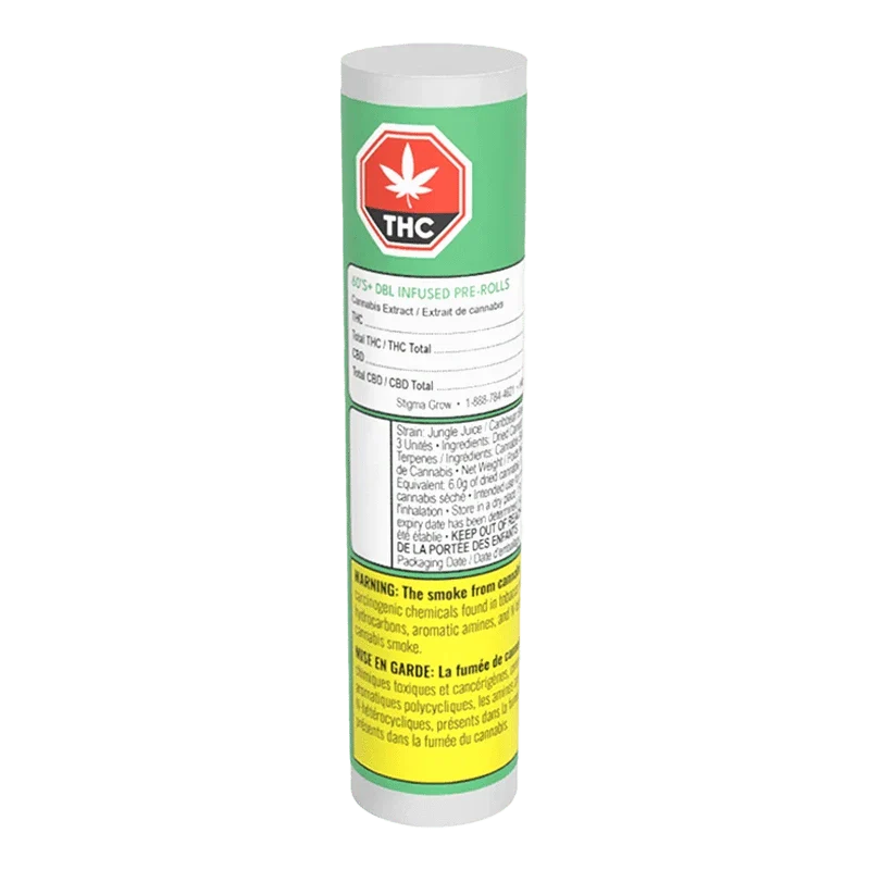 Jungle Juice 60's+ Dbl Infused PR 3 x 0.5 g - Image 3