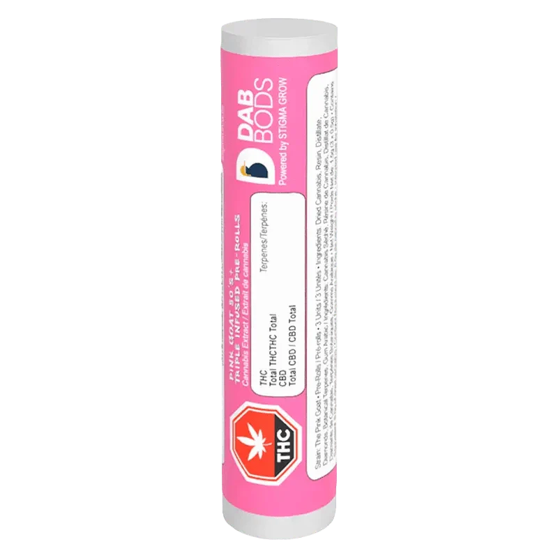 Pink GOAT 50's+ Triple Infused PR 3 x 0.5 g - Image 3