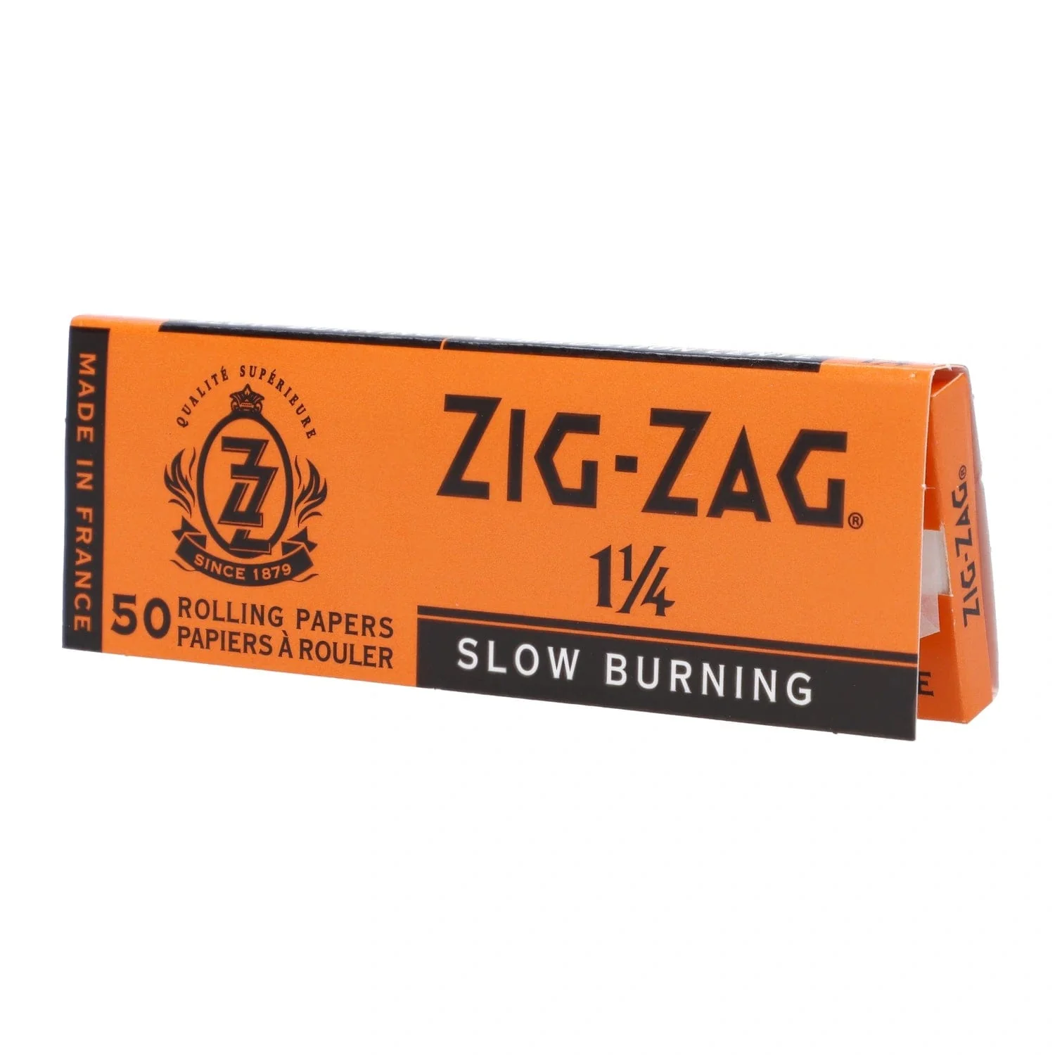 Zig Zag Slow Burn Rolling Papers - Orange - 1 ¼ - Image 2