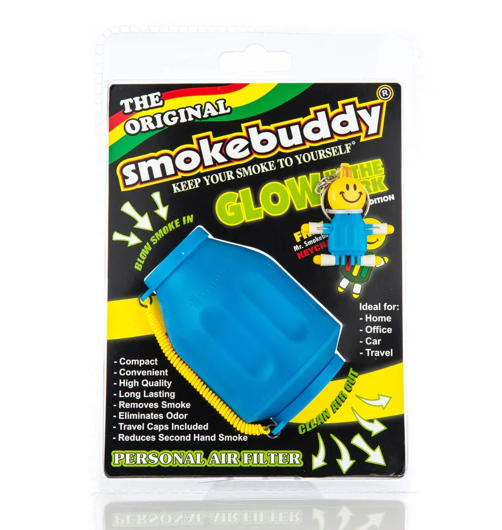 Smoke Buddy Personal Air Filter-Glow Blue-Original