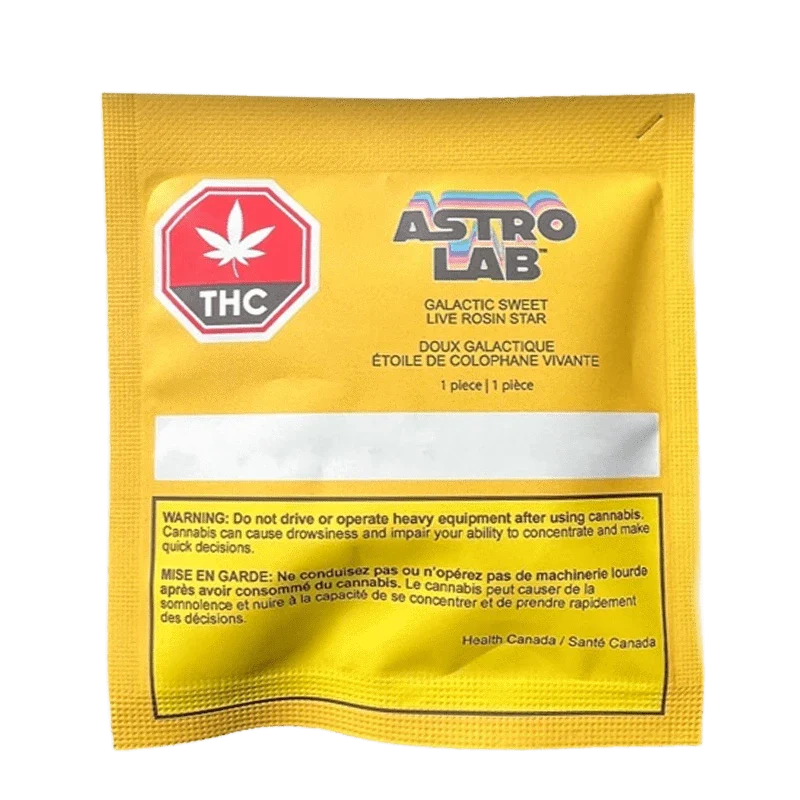 Galactic Sweet Live Rosin Star 10mg THC Gummies - Image 3