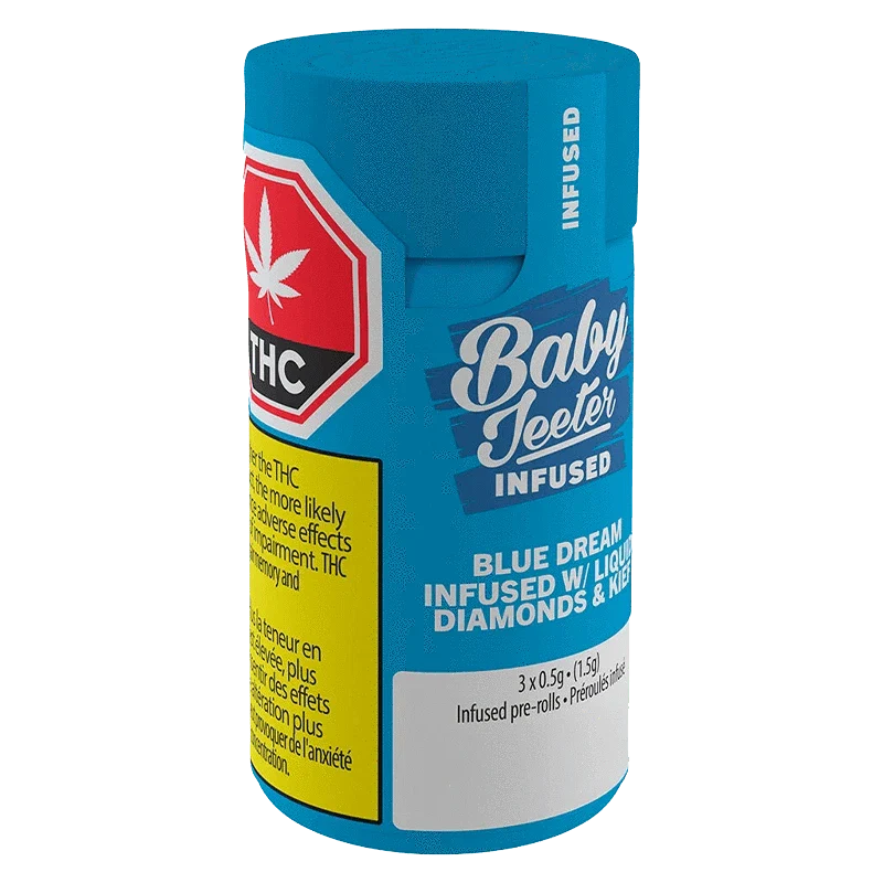 Baby Jeeter Blue Dream Infused PR 3 x 0.5 g - Image 3
