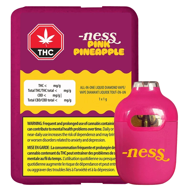Pink Pineapple Liquid Diamond AIO Vape