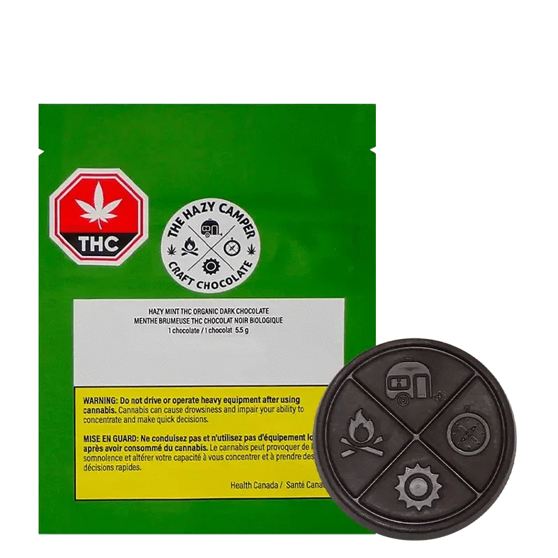 Hazy Mint Organic Dark Chocolate