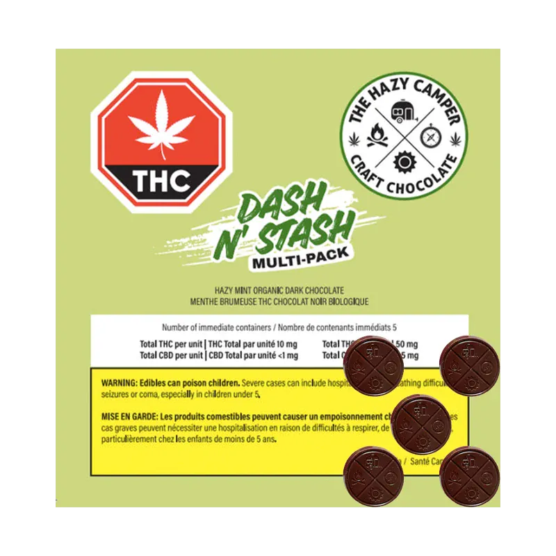 Hazy Mint THC Chocolates
