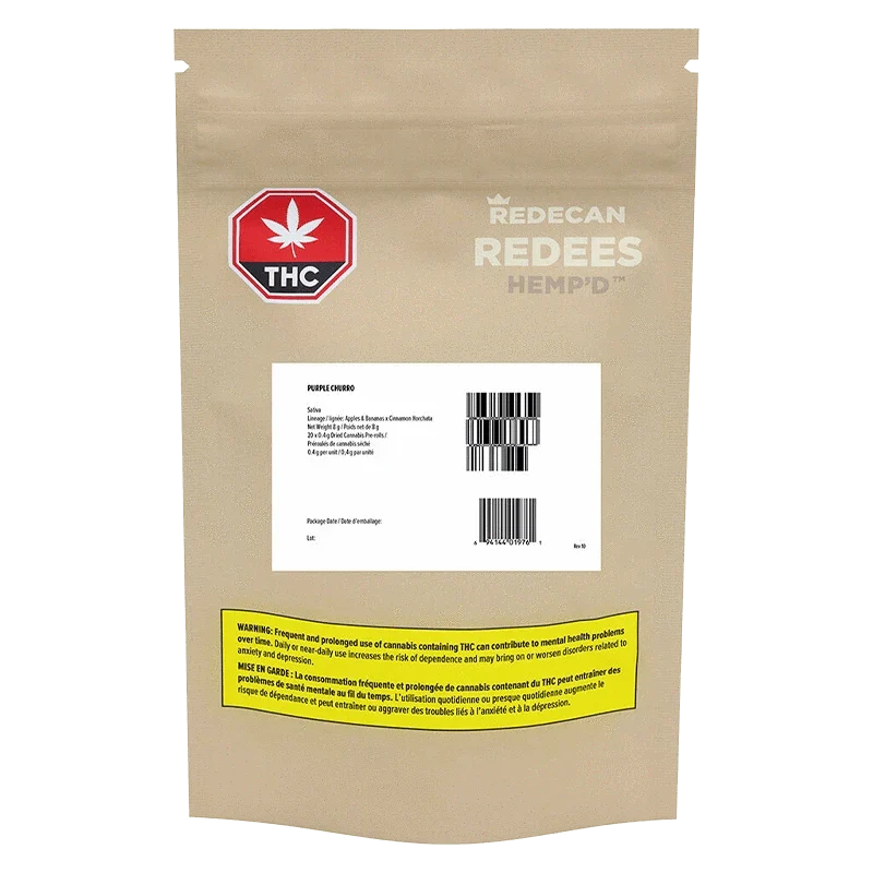 Purple Churro Redees Hemp'd PR 20 x 0.4 g - Image 3