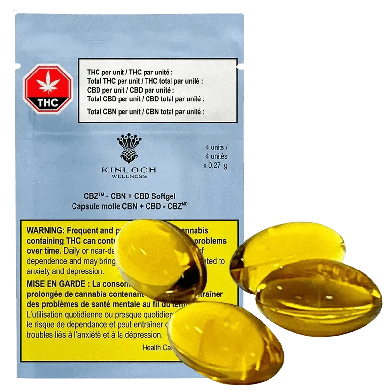 CBZ+CBN + CBD Softgels
