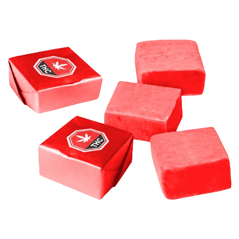Hi-Bursts Downtown Cherry Punch 3:1 CBG:THC Gummies - Image 2