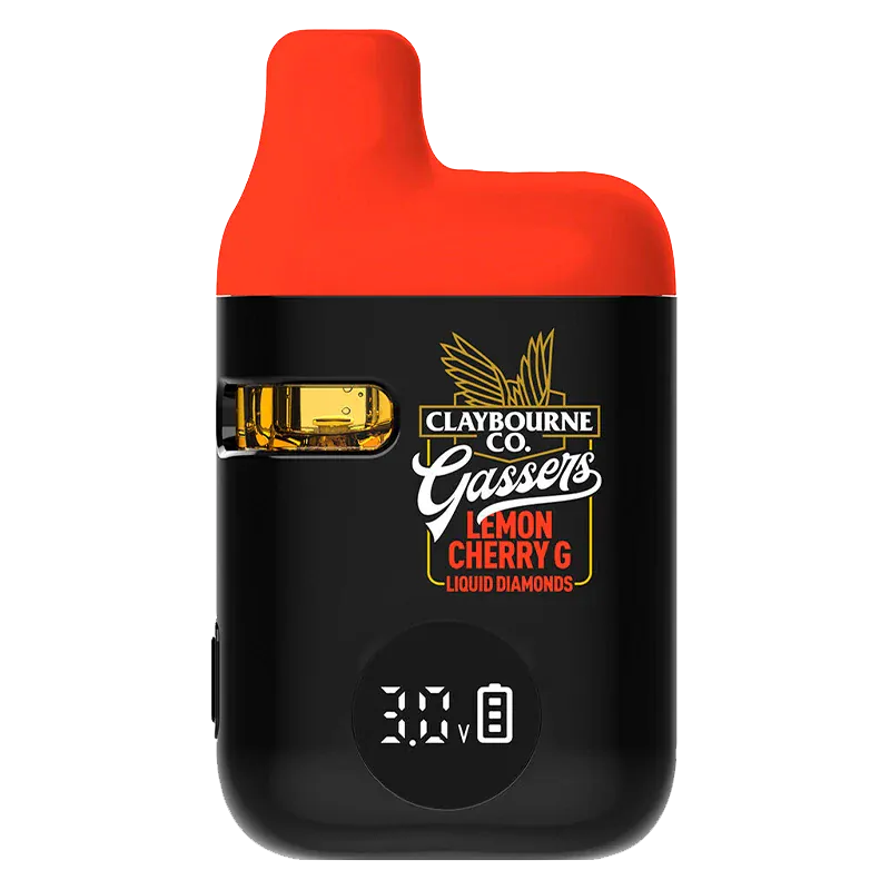 Gassers Lemon Cherry G Liquid Diamonds Disposable Vape - Image 2