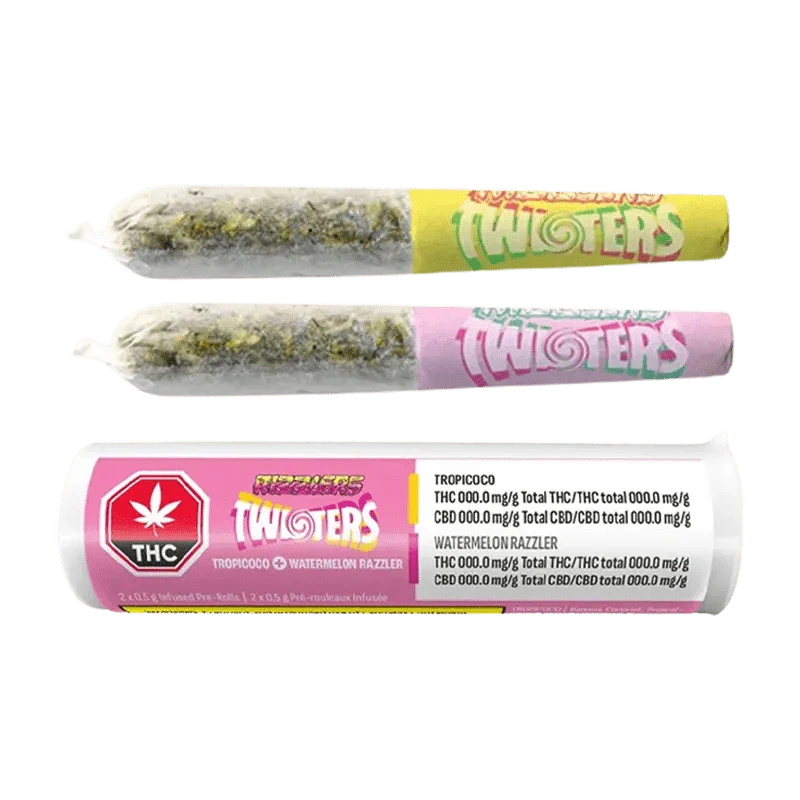 Twisters-Tropicoco & Watermelon Infused PR 2 x 0.5 g