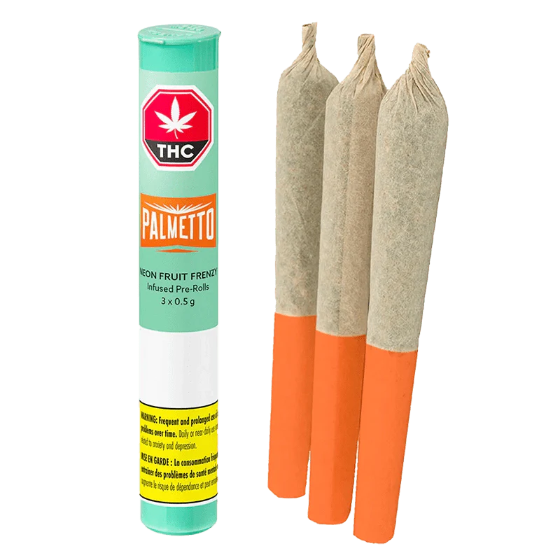 Neon Fruit Frenzy Infused PR 3 x 0.5 g