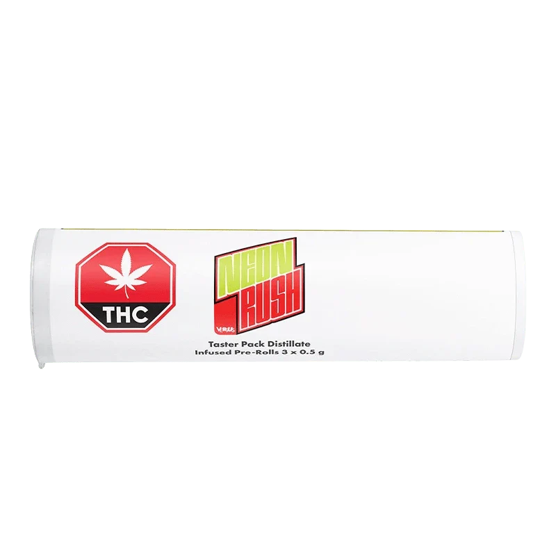 Neon Rush Taster Pack Distillate Infused PR 3 x 0.5 g - Image 3