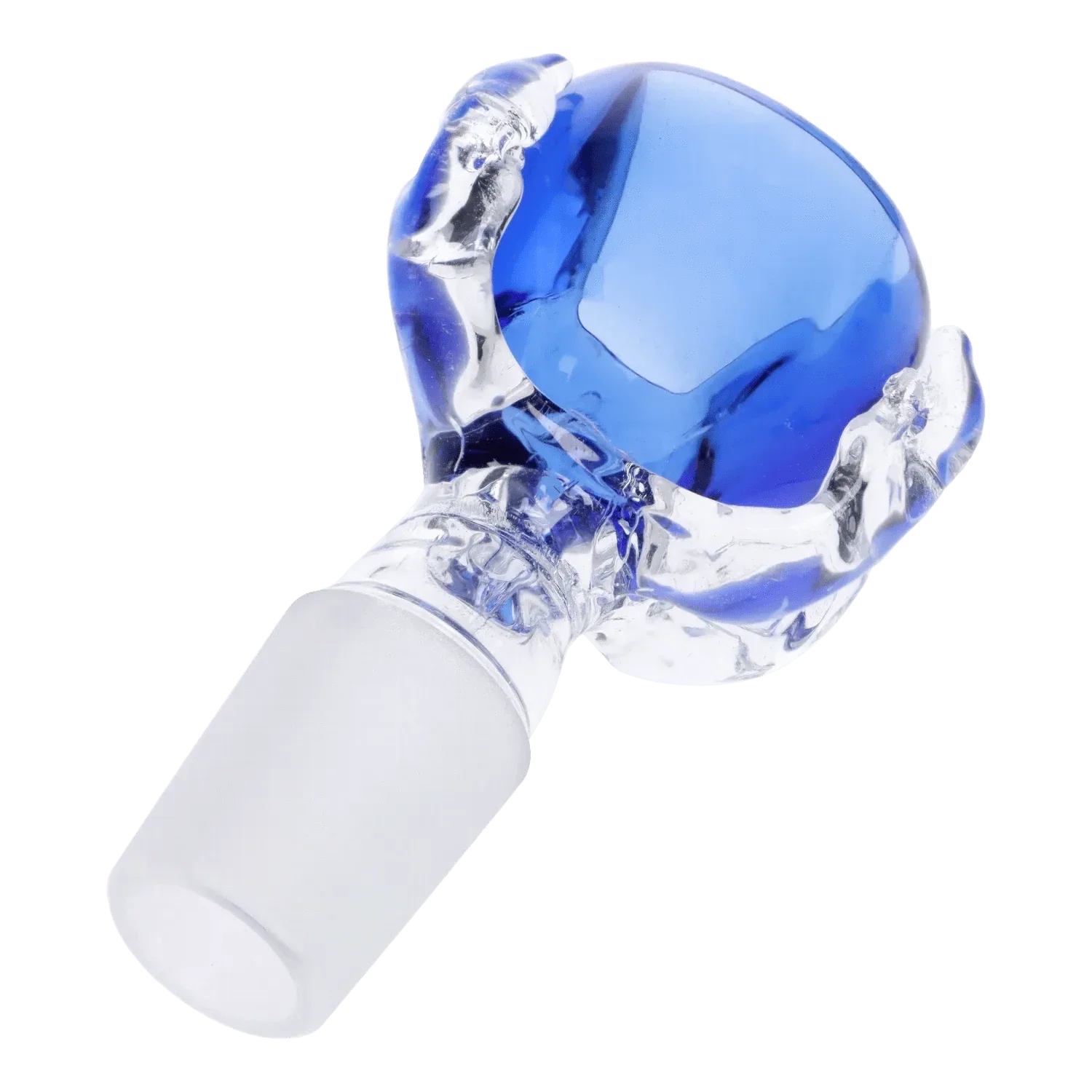Valiant Glass Claw Bowl - Blue - Male 18mm - Image 4