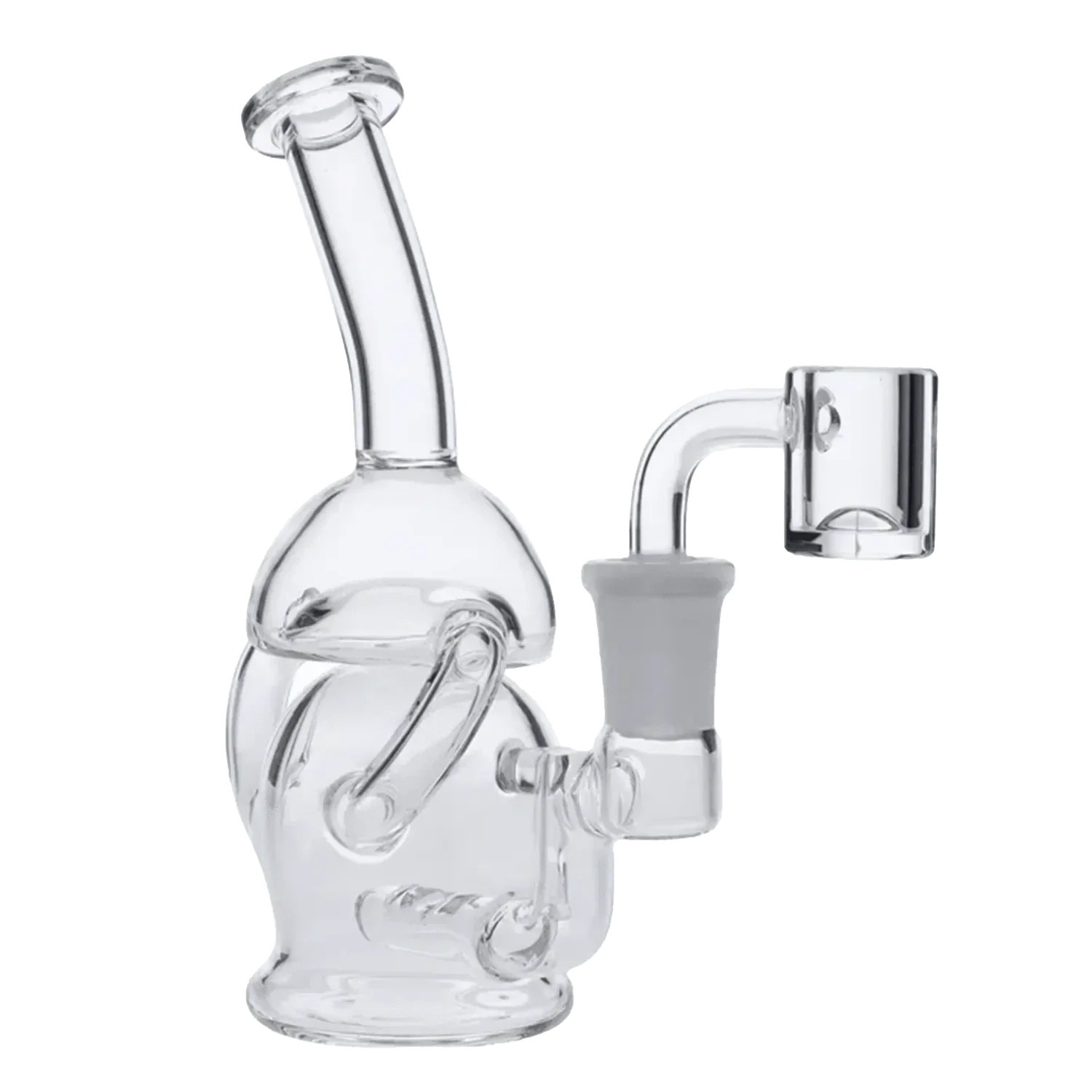 Bubbler w/Quartz Clear-6 in