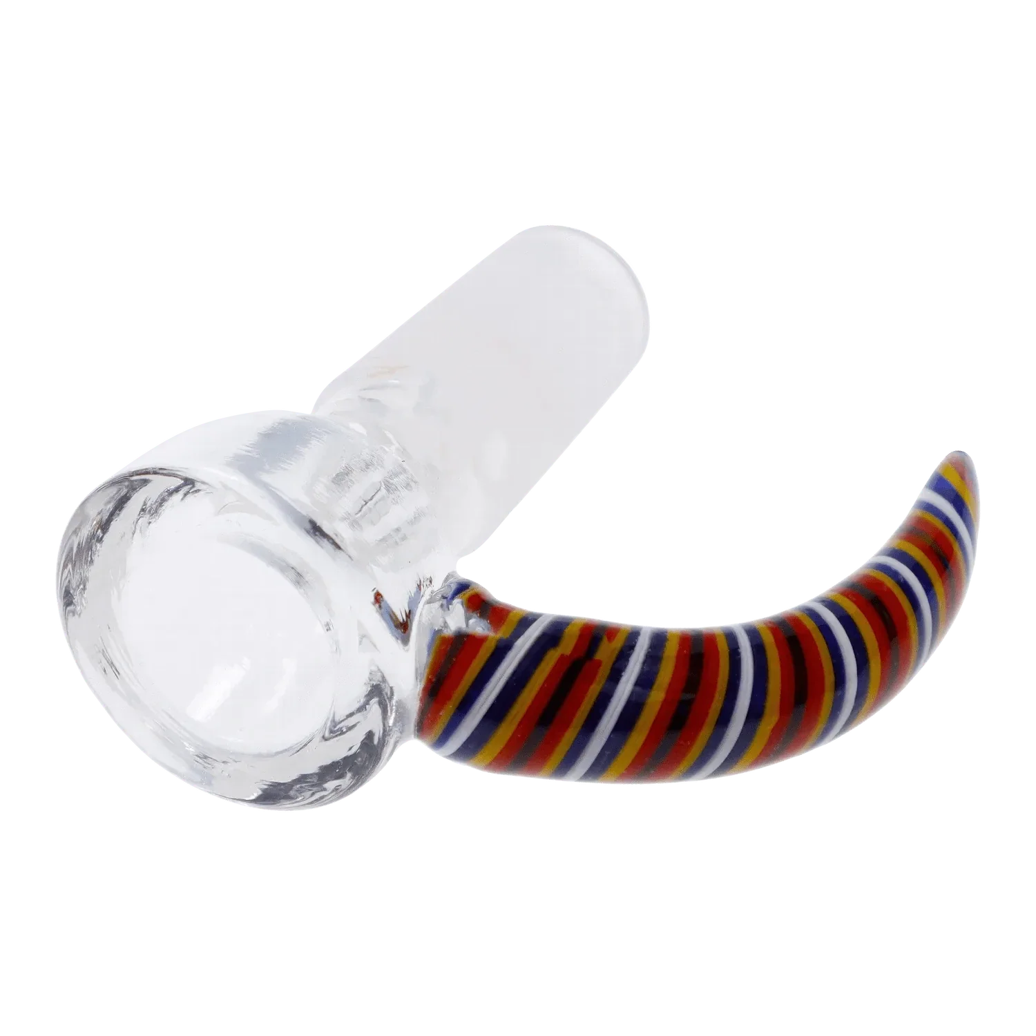 Round Bowl w/ Coloured Hook Handle - Assorted - Image 2