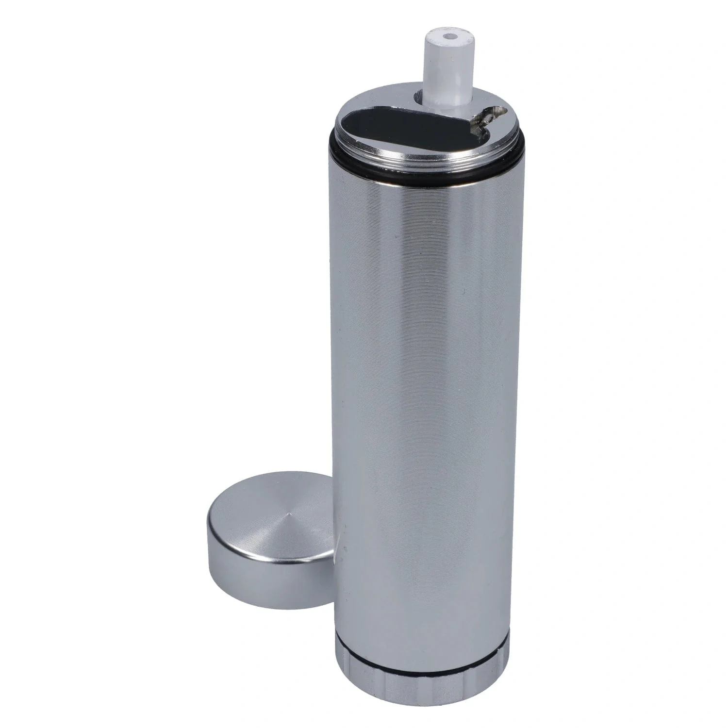 Valiant Aluminum Dugout w/ Grinder - Silver - Image 3