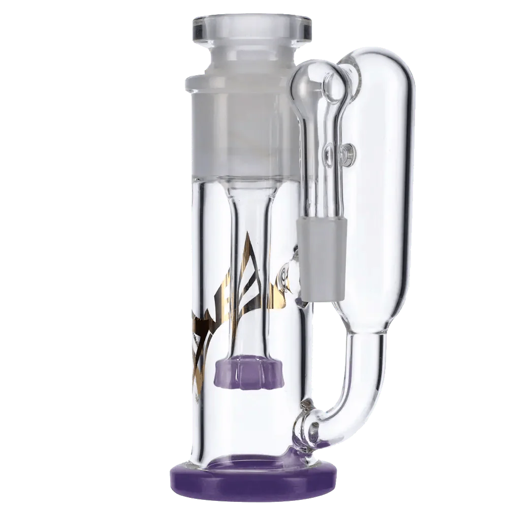Valiant Ash Catcher w/ Removable Showerhead - Purple - Male 14mm - 5.5in.