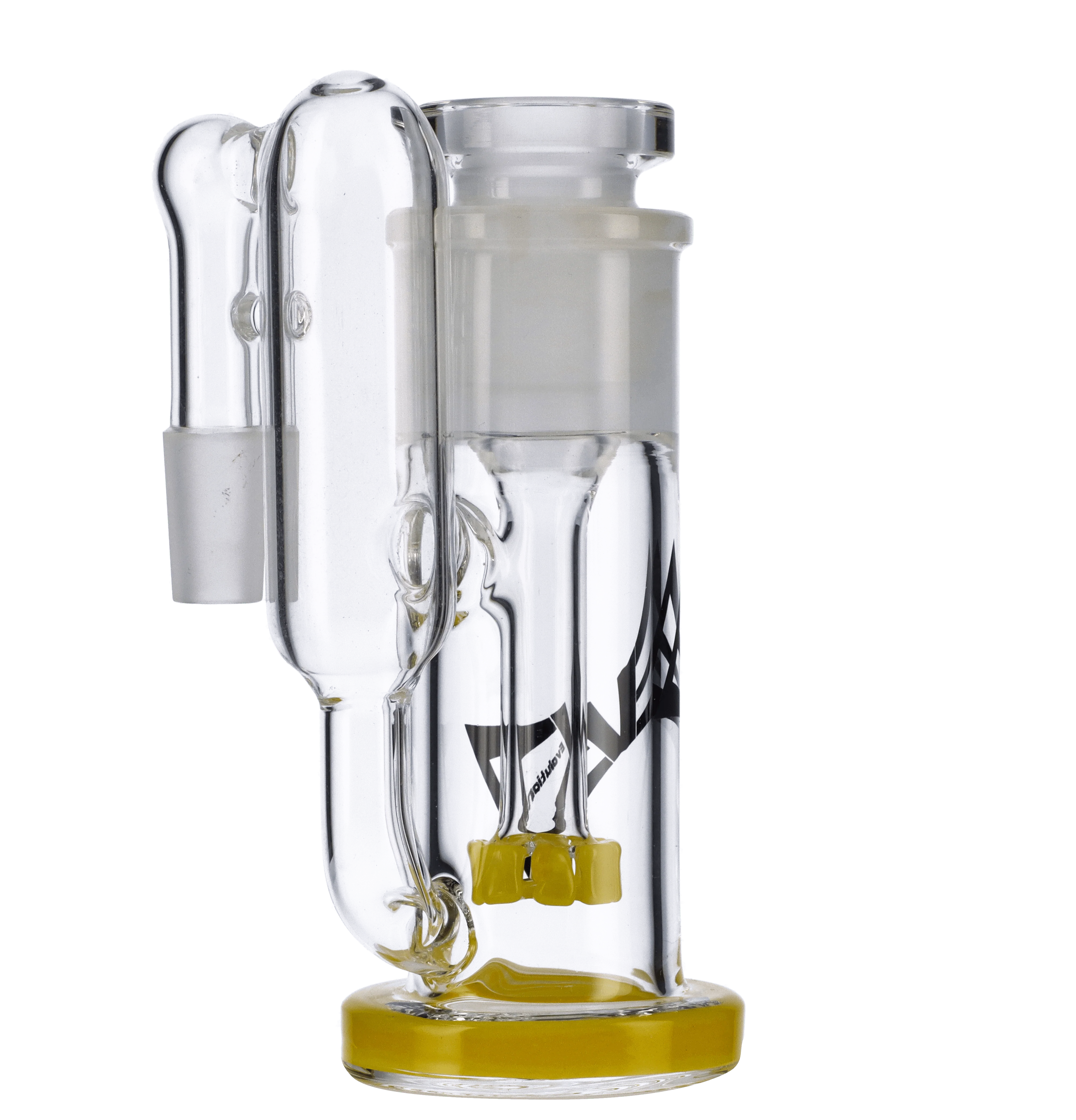 Valiant Ash Catcher w/ Removable Showerhead - Yellow - Male 14mm - 5.5in. - Image 2