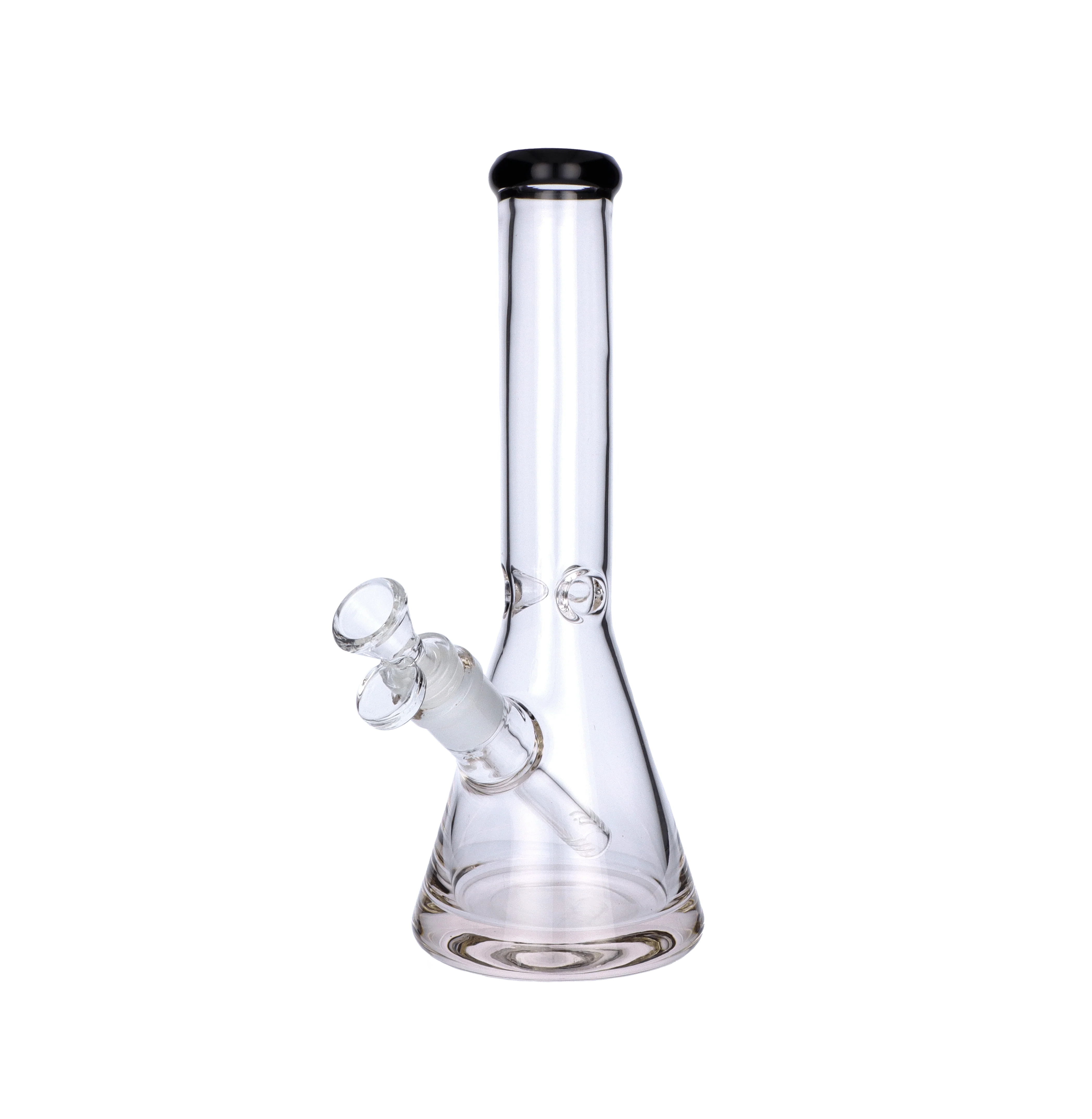 Valiant Beaker Bong - Black - 10in.