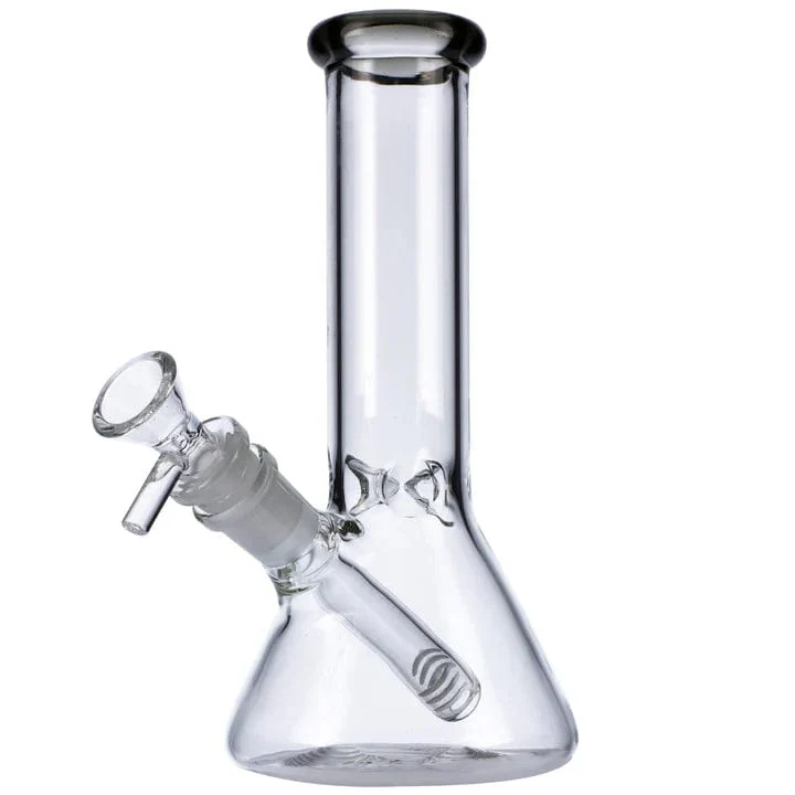 Valiant Beaker Mini Water Pipe - Smoke - 8in.