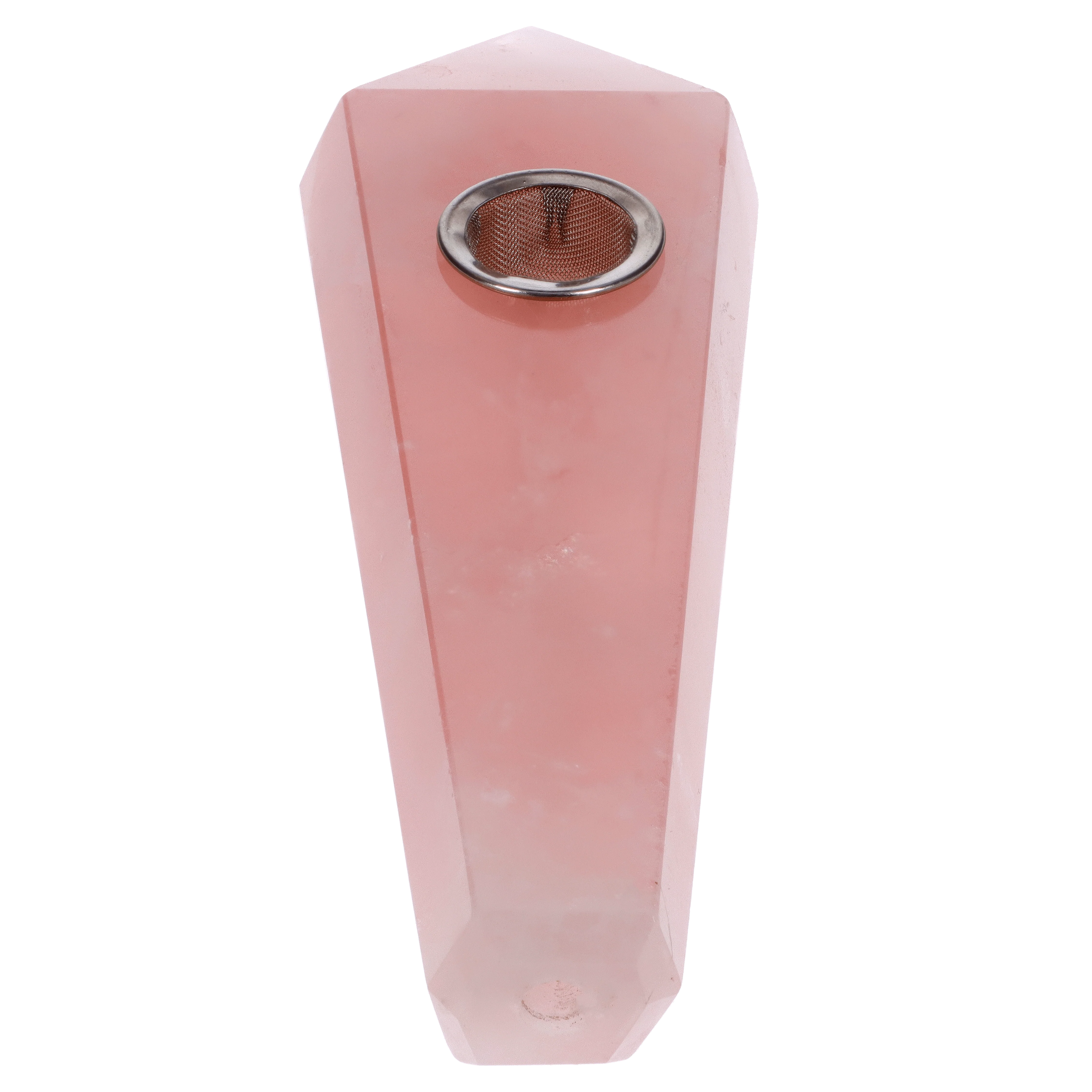Valiant Crystal Pipe-Rose Quartz