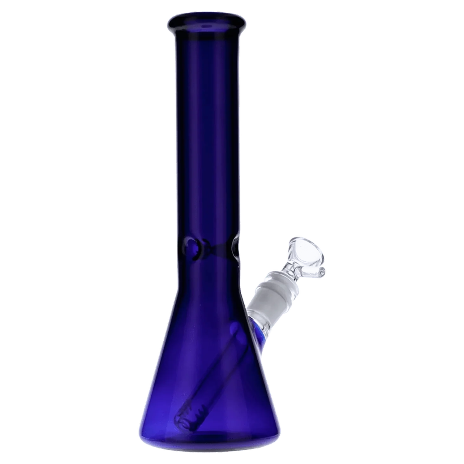 Valiant Everyday Essentials Beaker Bong - Navy - 10in.