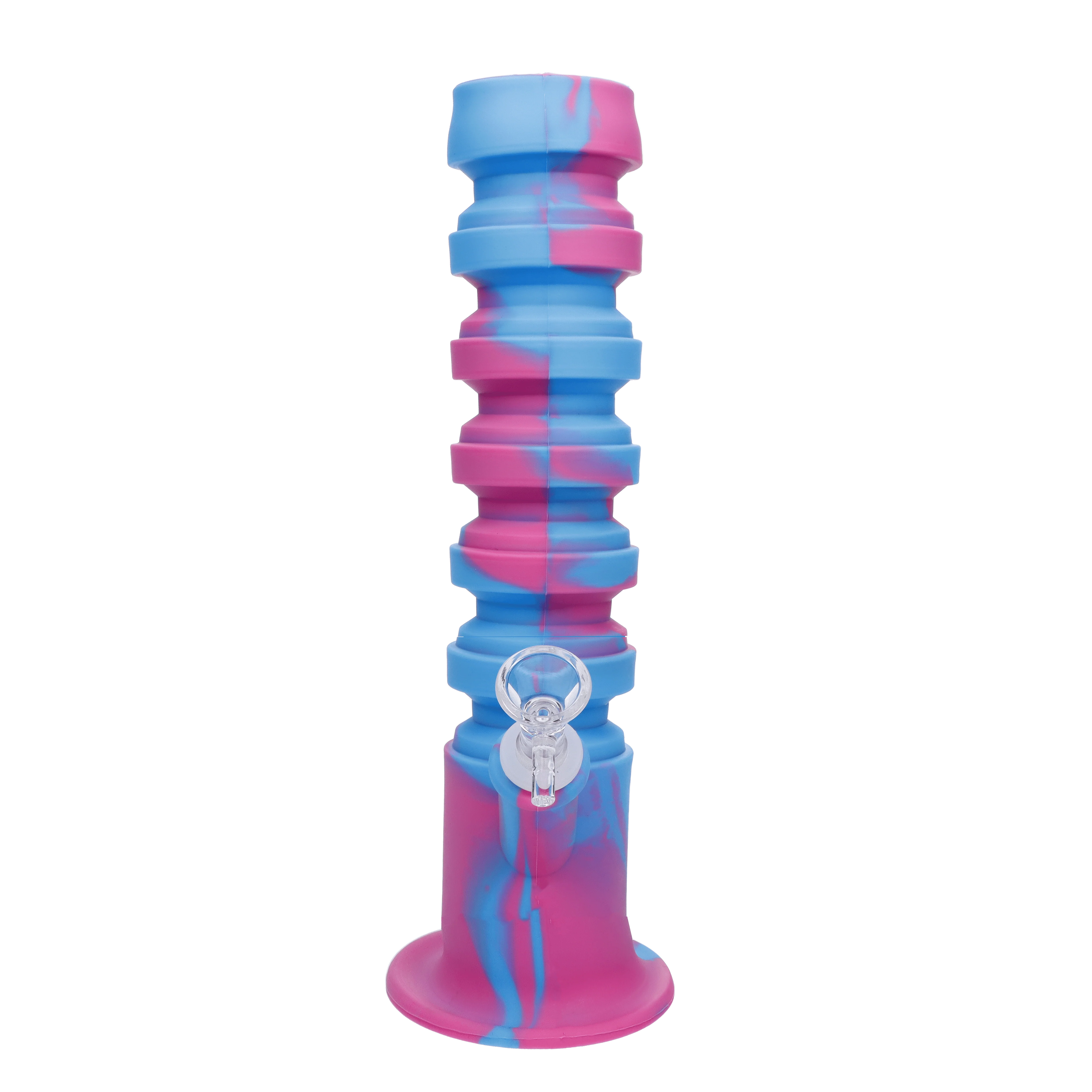 Valiant Flexible Silicone Straight Tube Water Pipe - Assorted - 11.5in. - Image 4