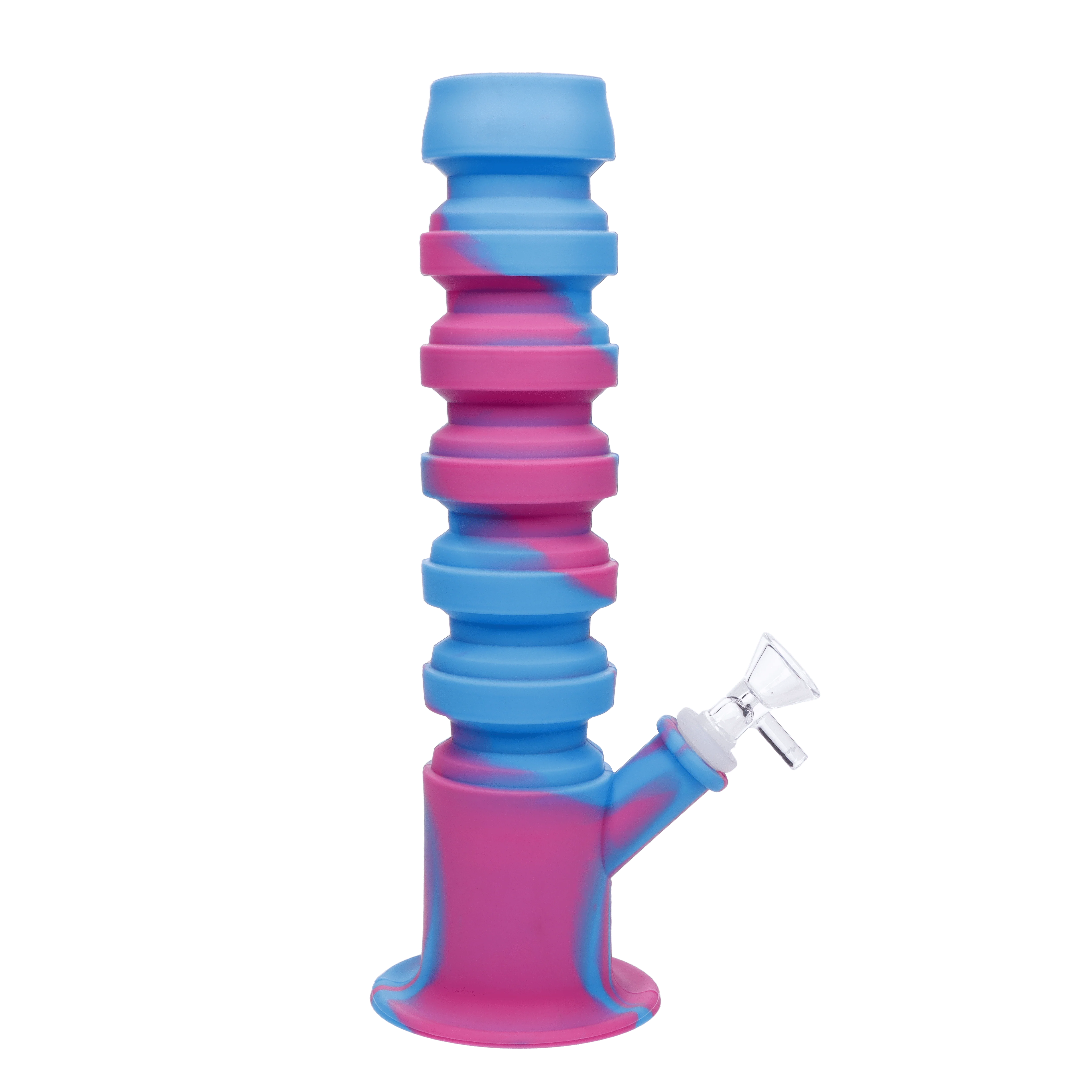 Valiant Flexible Silicone Straight Tube Water Pipe - Assorted - 11.5in. - Image 6