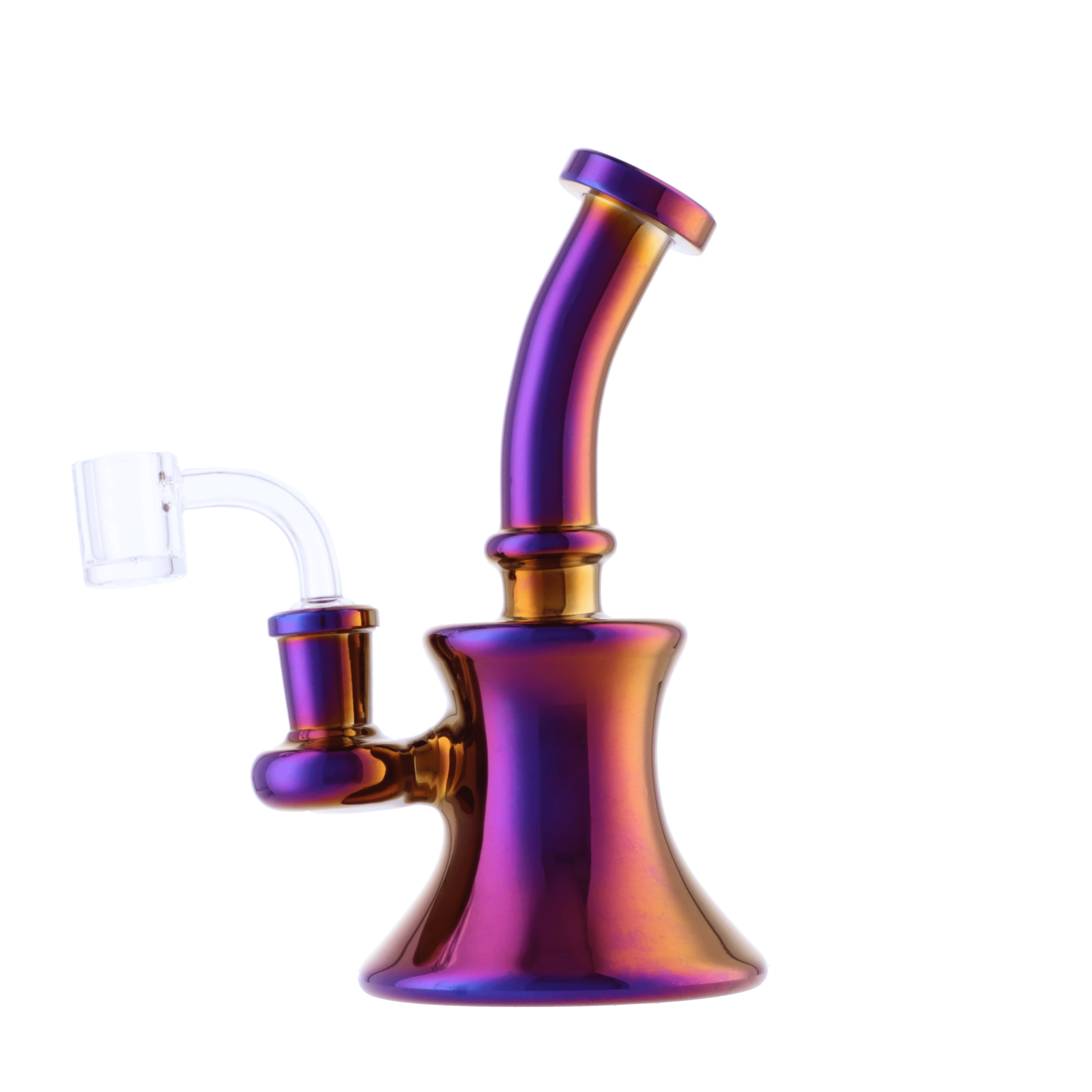 Valiant Fumed Bell Dab Rig - Assorted - 8in.