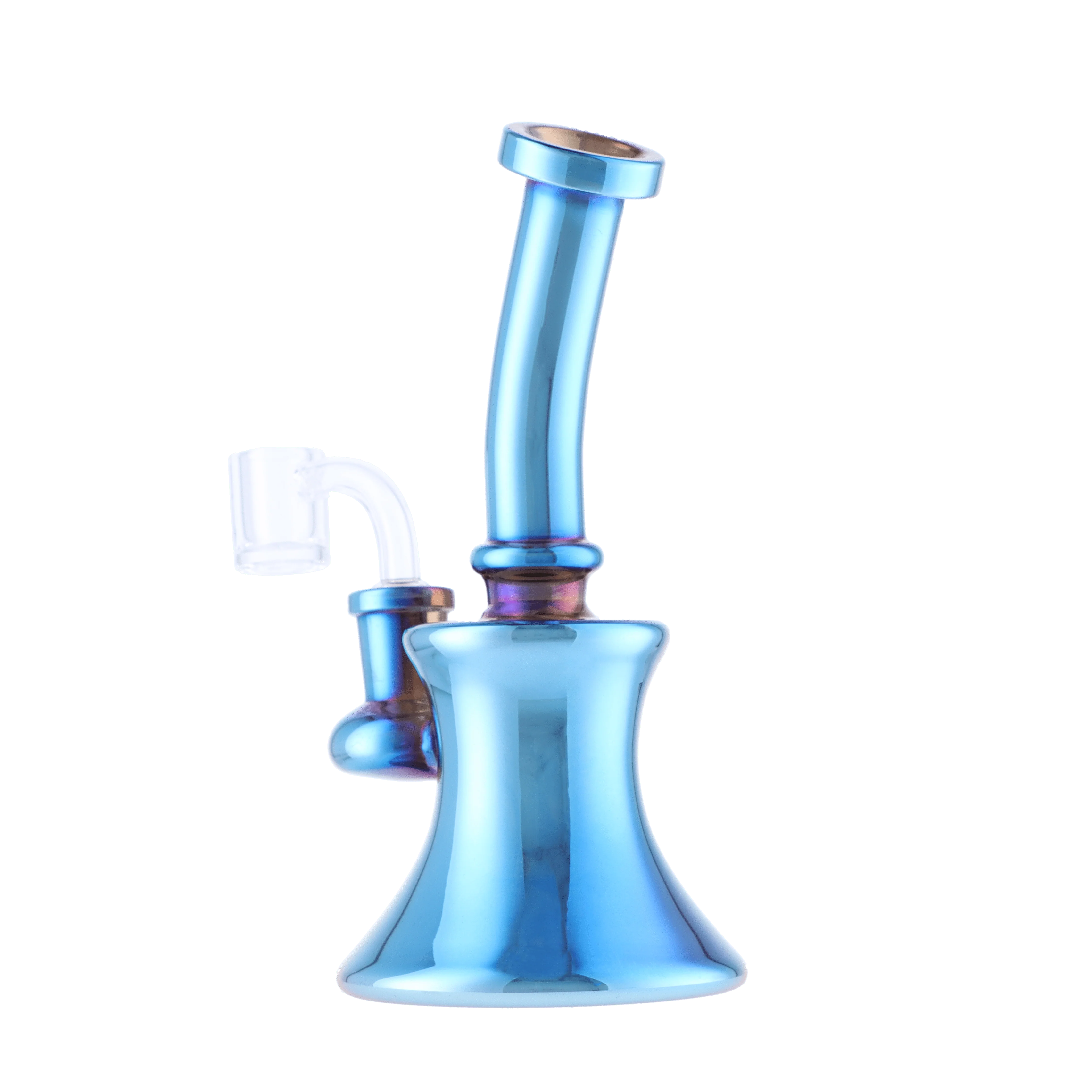 Valiant Fumed Bell Dab Rig - Assorted - 8in. - Image 26