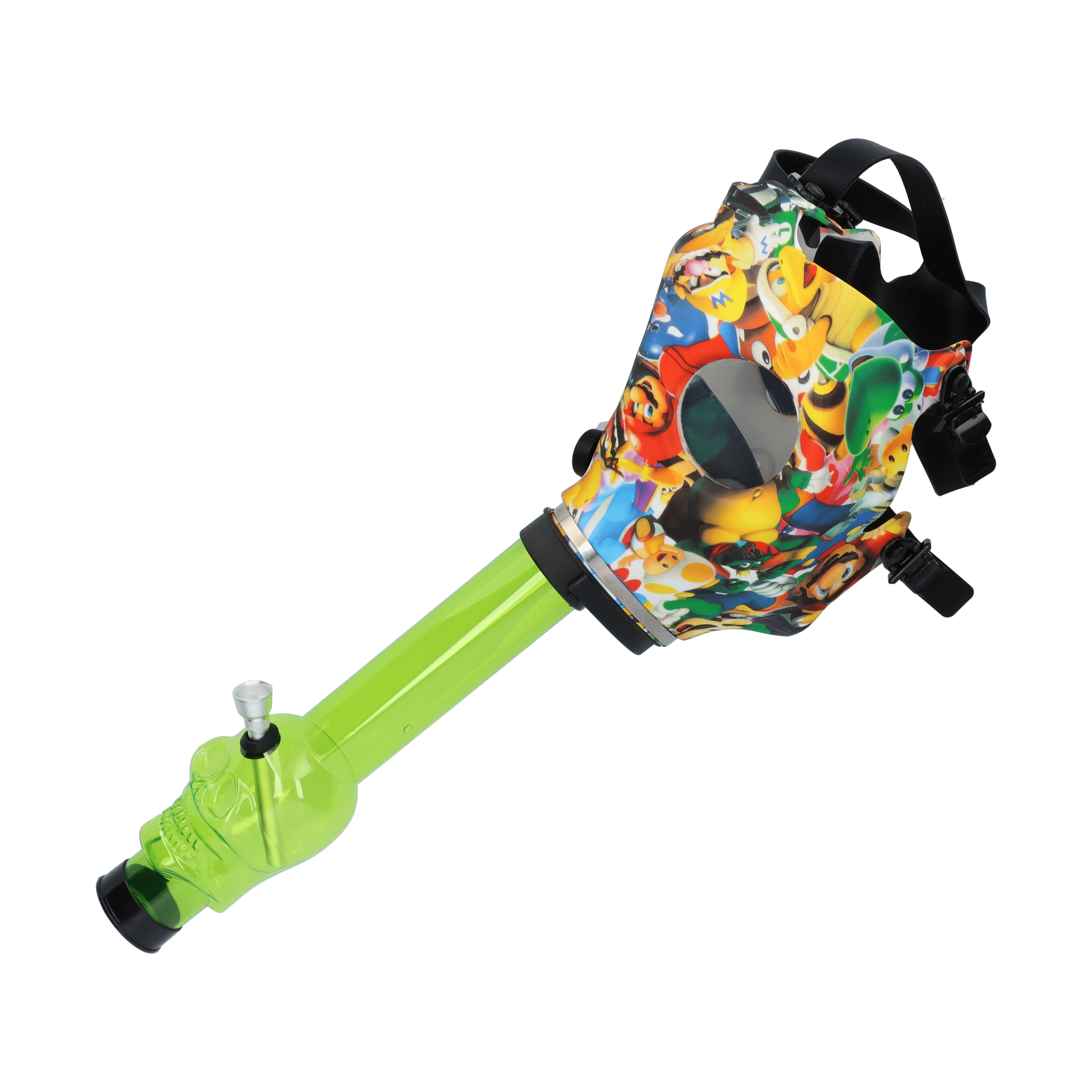 Valiant Gas Mask w/ Vibrant Design - Assorted