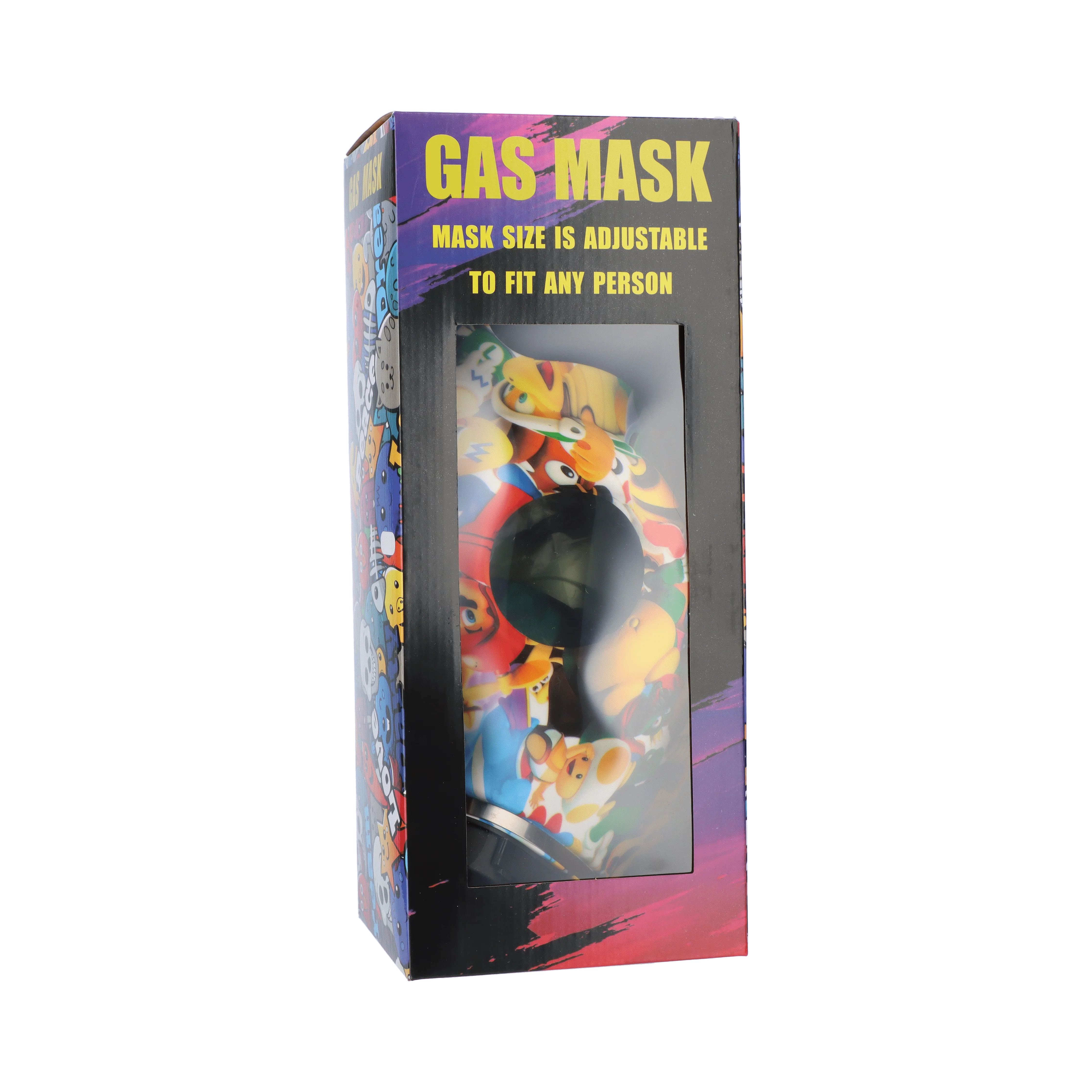 Valiant Gas Mask w/ Vibrant Design - Assorted - Image 9