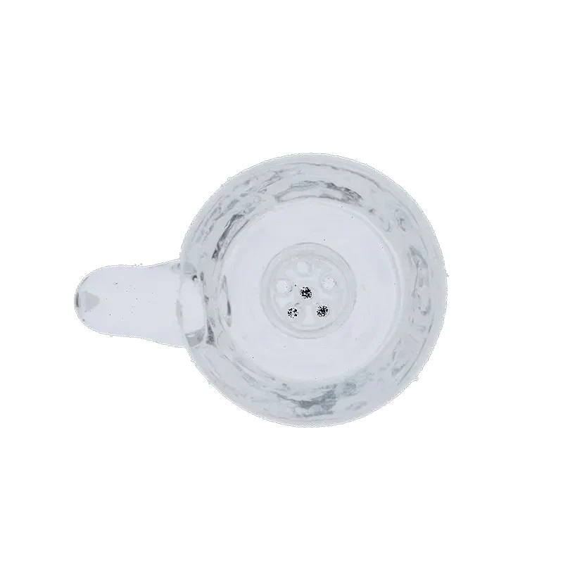 Valiant Glass Bowl w/ Honeycomb Screen - Clear - Male 14mm - Image 2