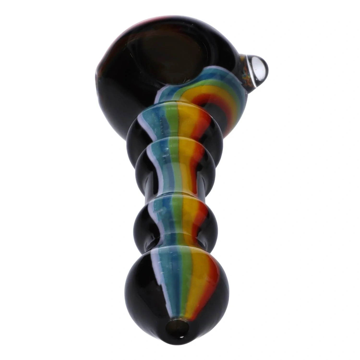 Valiant Rainbow Hand Pipe - Black - Image 7