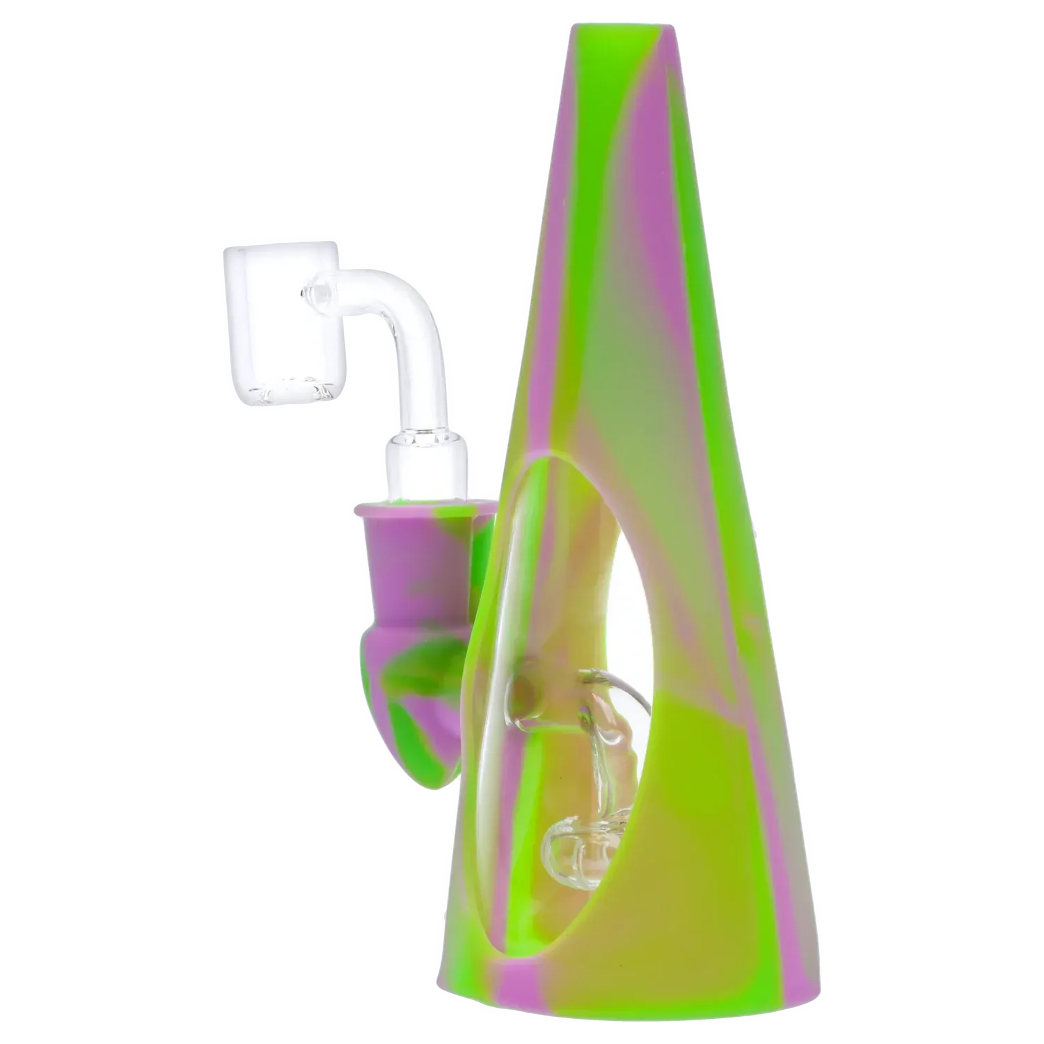Valiant Silicone Cone Water Pipe - Assorted - 6in. - Image 3