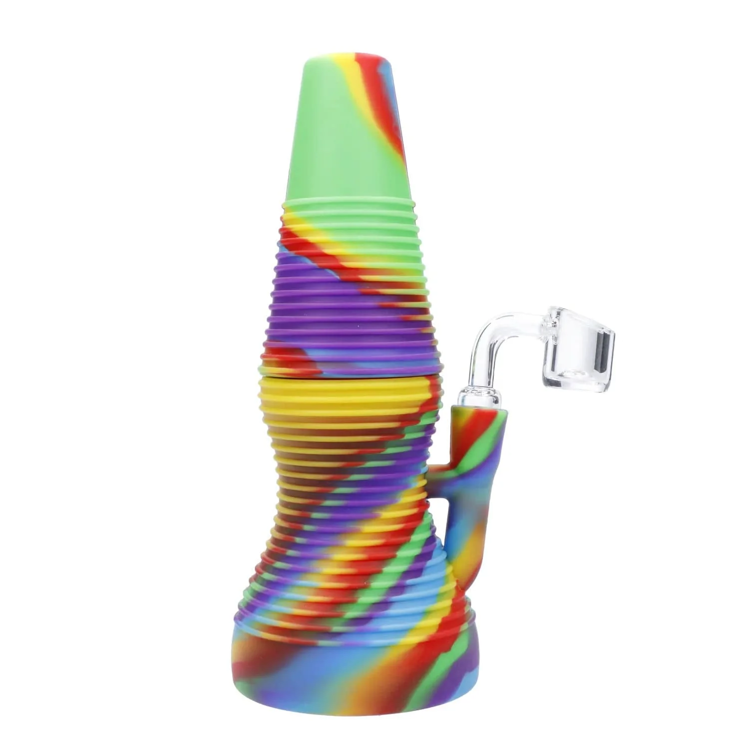 Valiant Silicone Dab Rig - Rainbow - Image 5