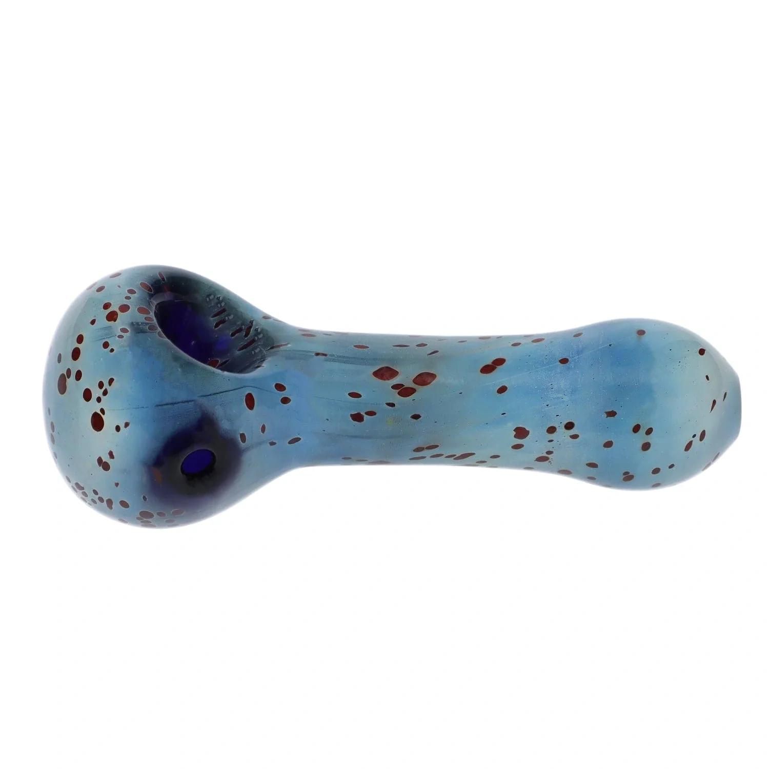 Valiant Speckle Hand Pipe - Blue