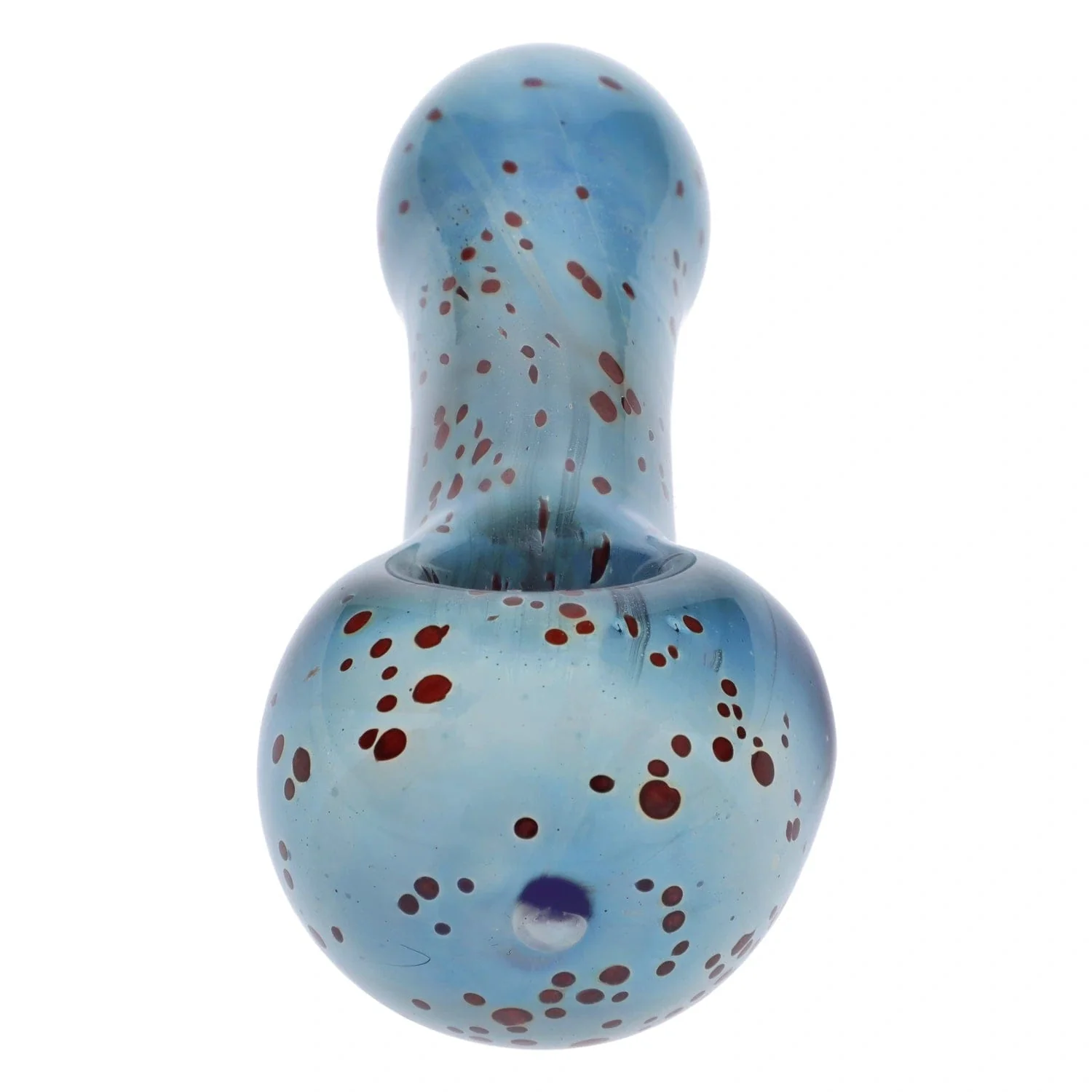 Valiant Speckle Hand Pipe - Blue - Image 3