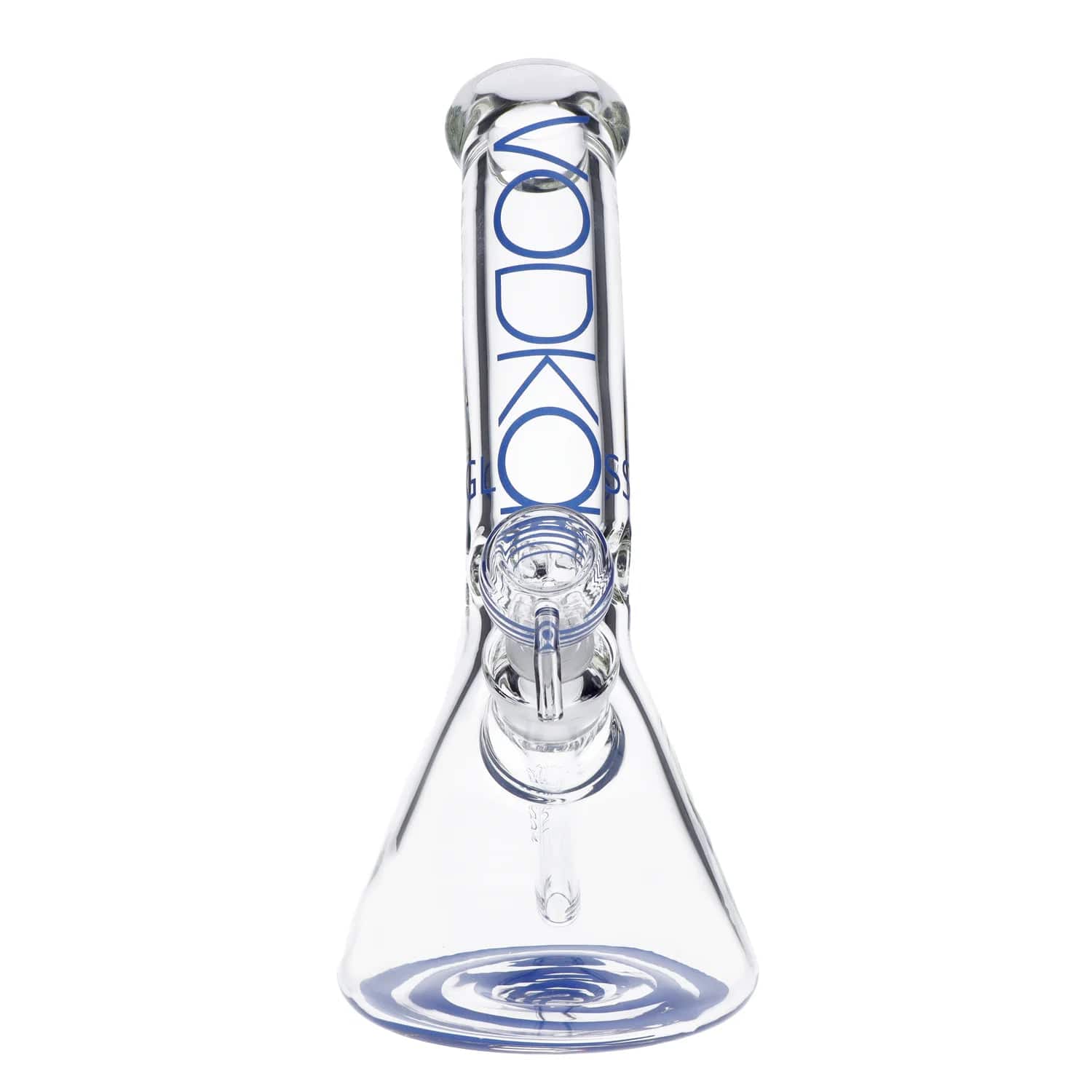 Vodka 9mm Bent Neck Water Pipe - Blue - 12in. - Image 3