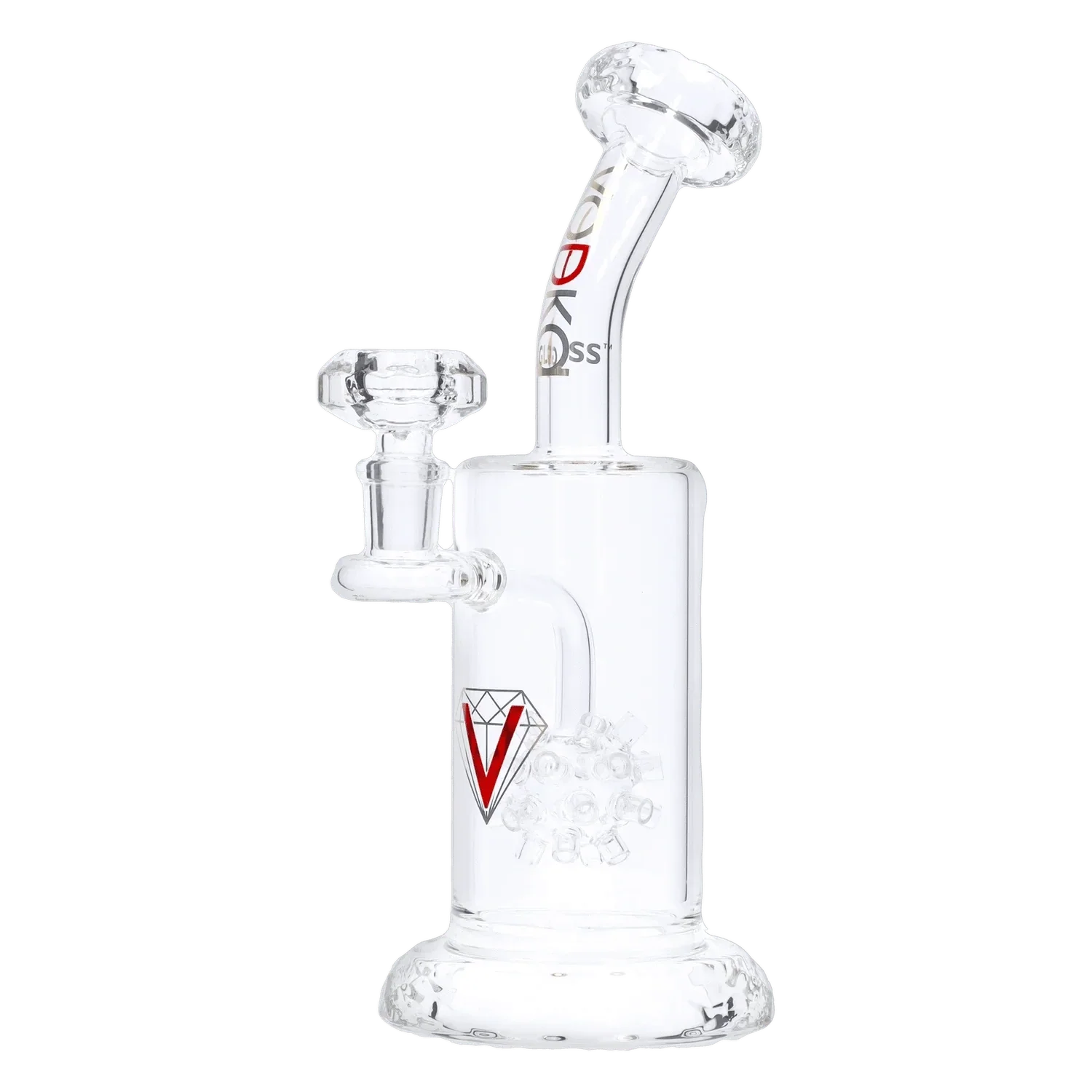 Vodka Diamond Rose Water Pipe - 12in. - Image 2