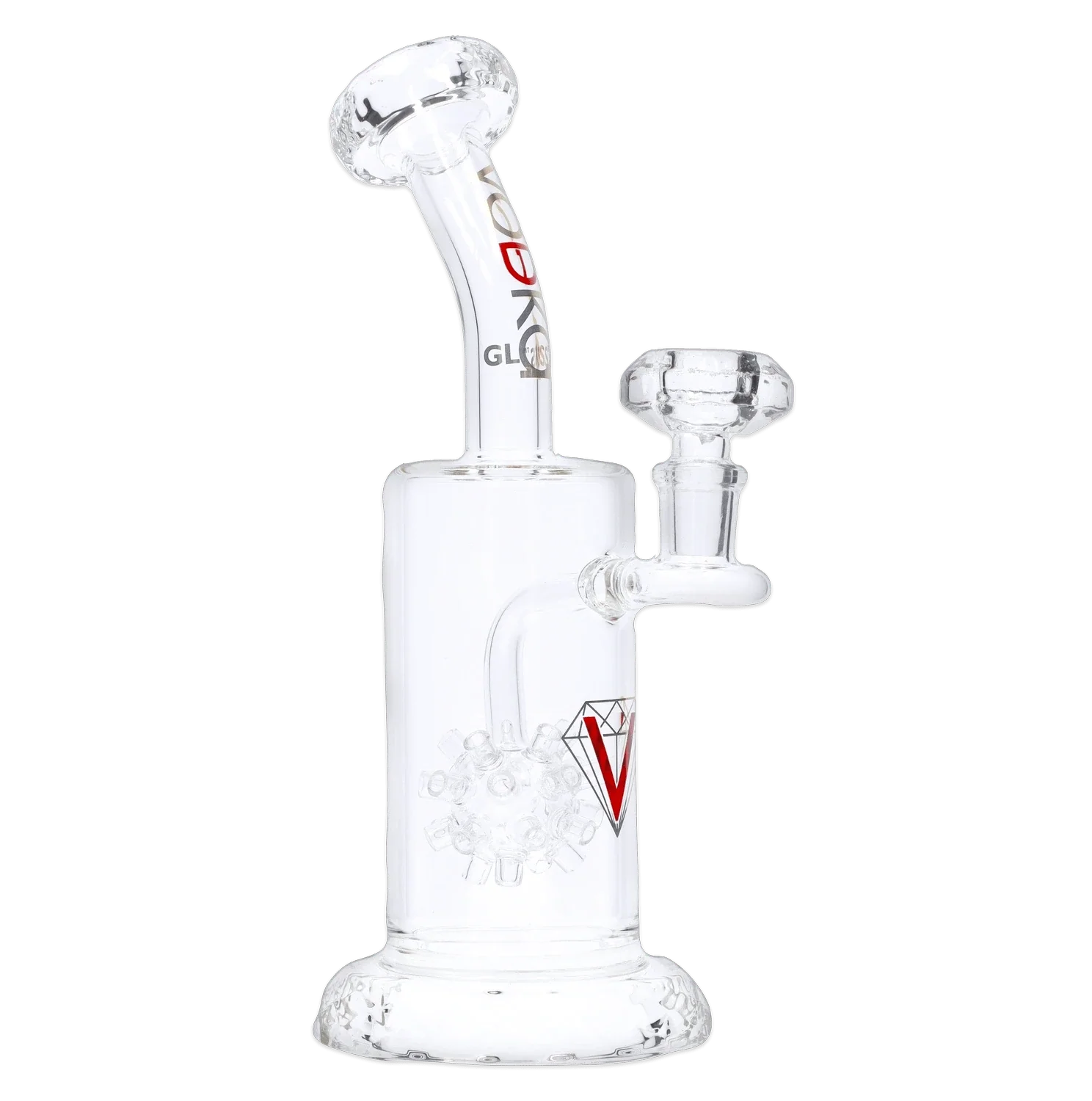 Vodka Diamond Rose Water Pipe - 12in. - Image 4
