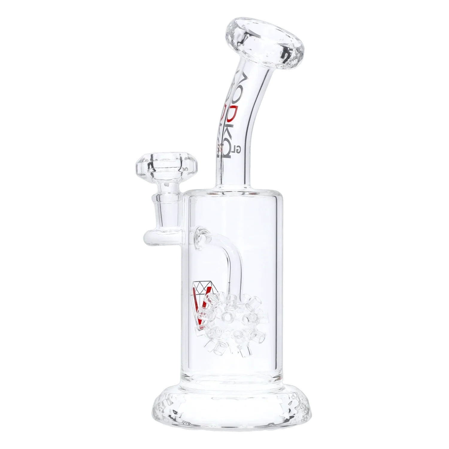 Vodka Diamond Rose Water Pipe - 12in. - Image 7