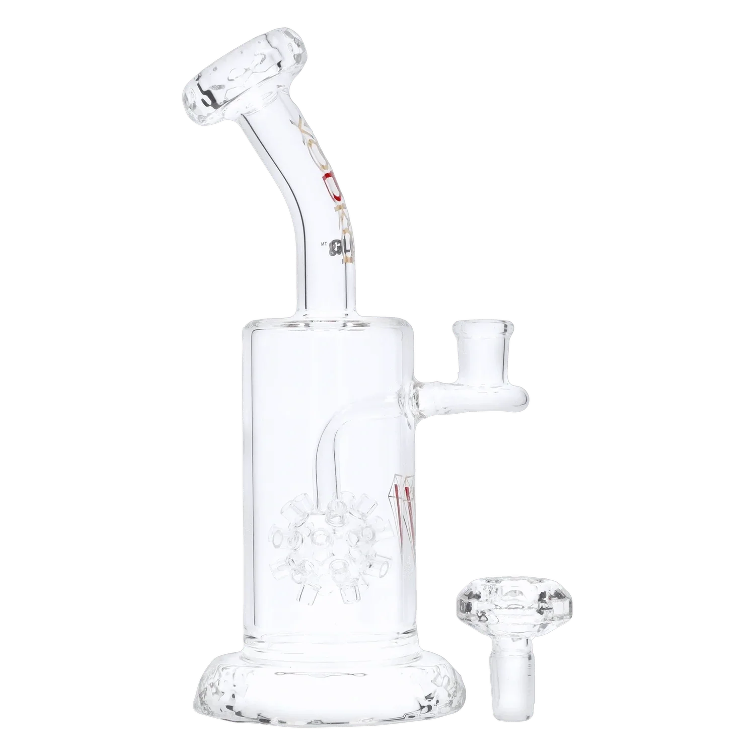 Vodka Diamond Rose Water Pipe - 12in. - Image 8