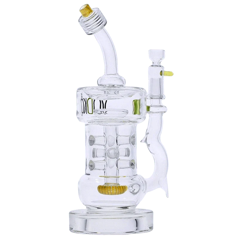 Vodka Icy Thunder Water Pipe - Green - 10in. - Image 7