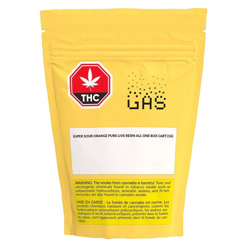 Super Sour Orange Pure Live Resin AIO Disposable Vape - Image 3
