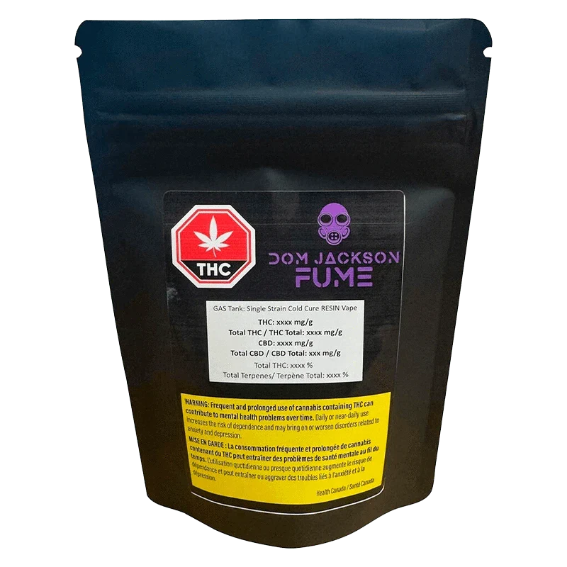 GAS Tank: Single Strain Cold Cure Resin Disposable Vape - Image 3