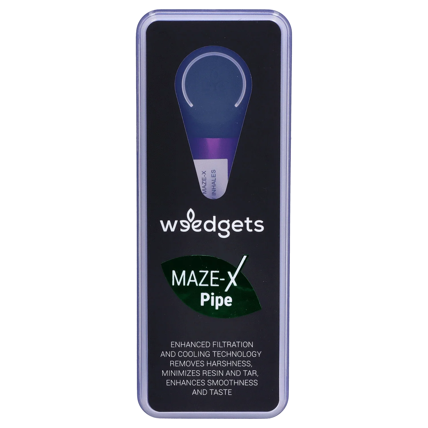 Maze-X Hand Pipe - Purple - Image 10